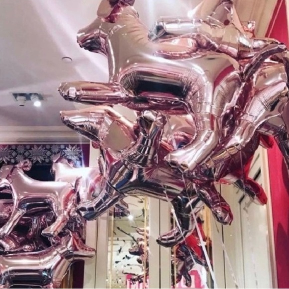 NEW Victoria Secret PINK Large Inflatable Dog Pup Balloon HTF Collectible - Picture 2 of 4